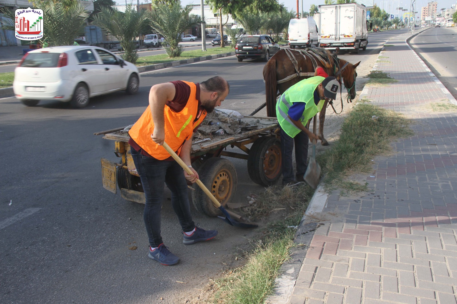 بلدية دير البلح تطلق حملة 