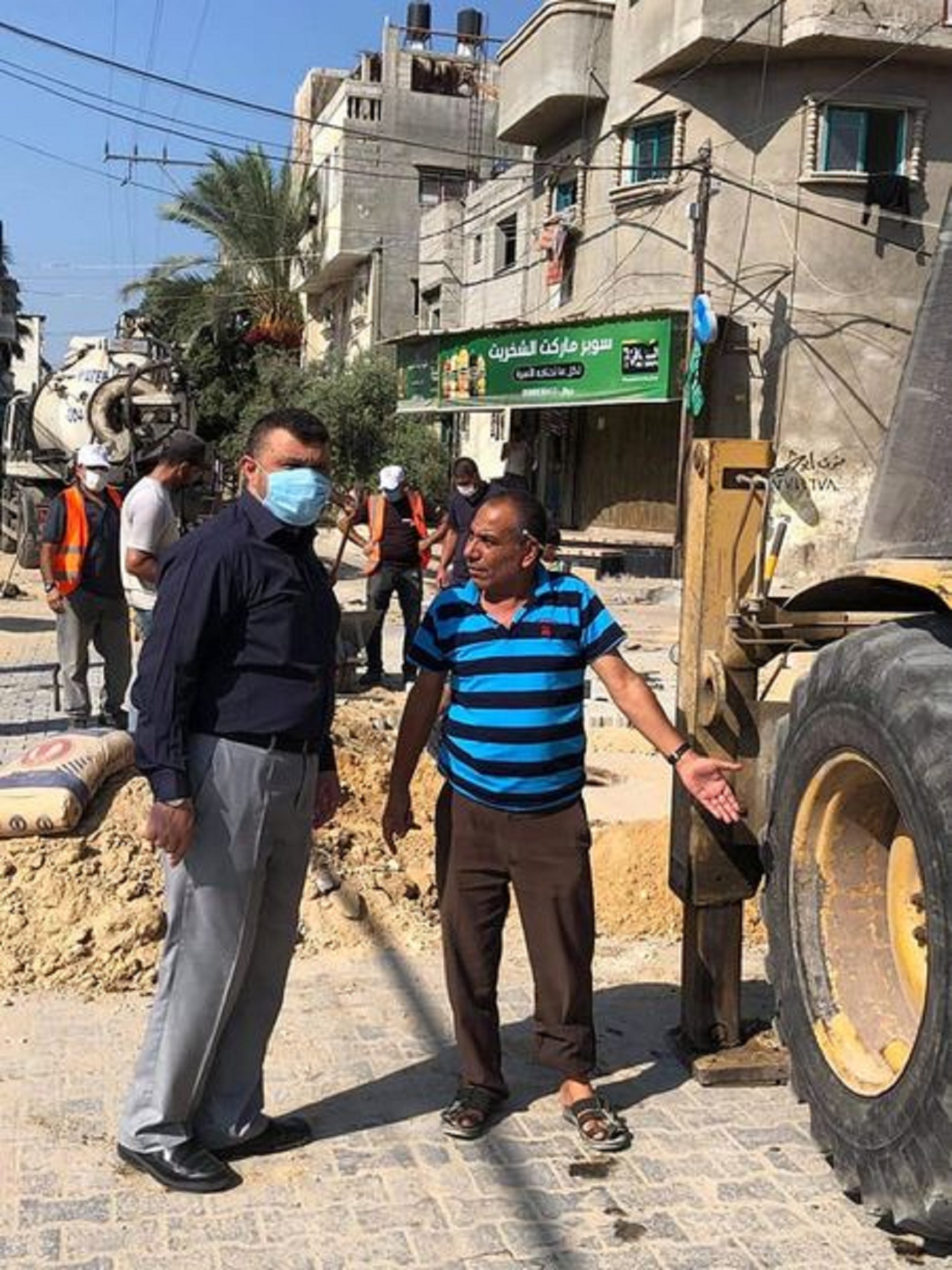 جولة تفقدية لأعمال الصيانة بالمدينة