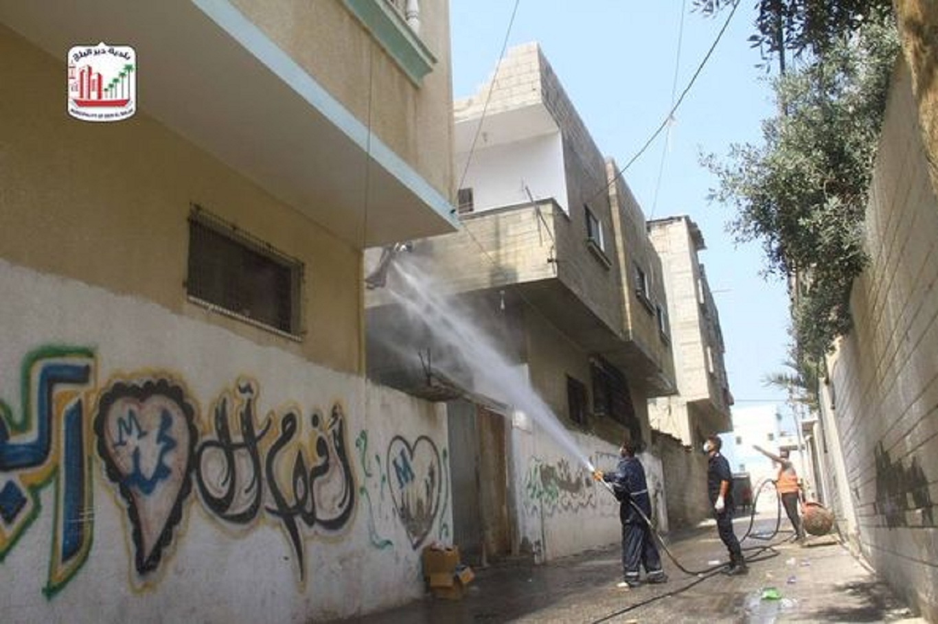 تعقيم منطقة القرعان الجنوبي بالمعسكر