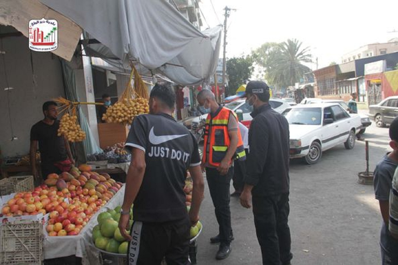 جولة تفقدية لحملة إزالة التعديات عن الأرصفة