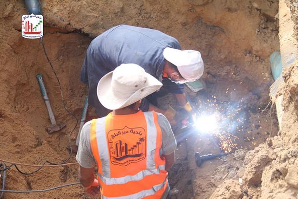 خلال شهر أكتوبر... صيانة 102 خط مياه وصرف صحي