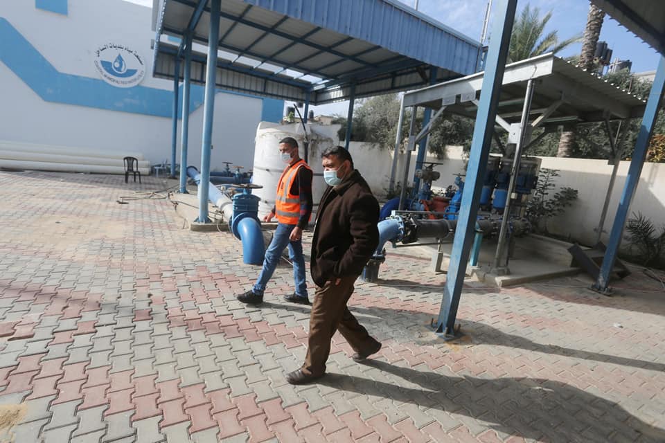 رئيس بلدية دير البلح :مستمرون بخدماتنا لليوم الثاني الاغلاق الشامل