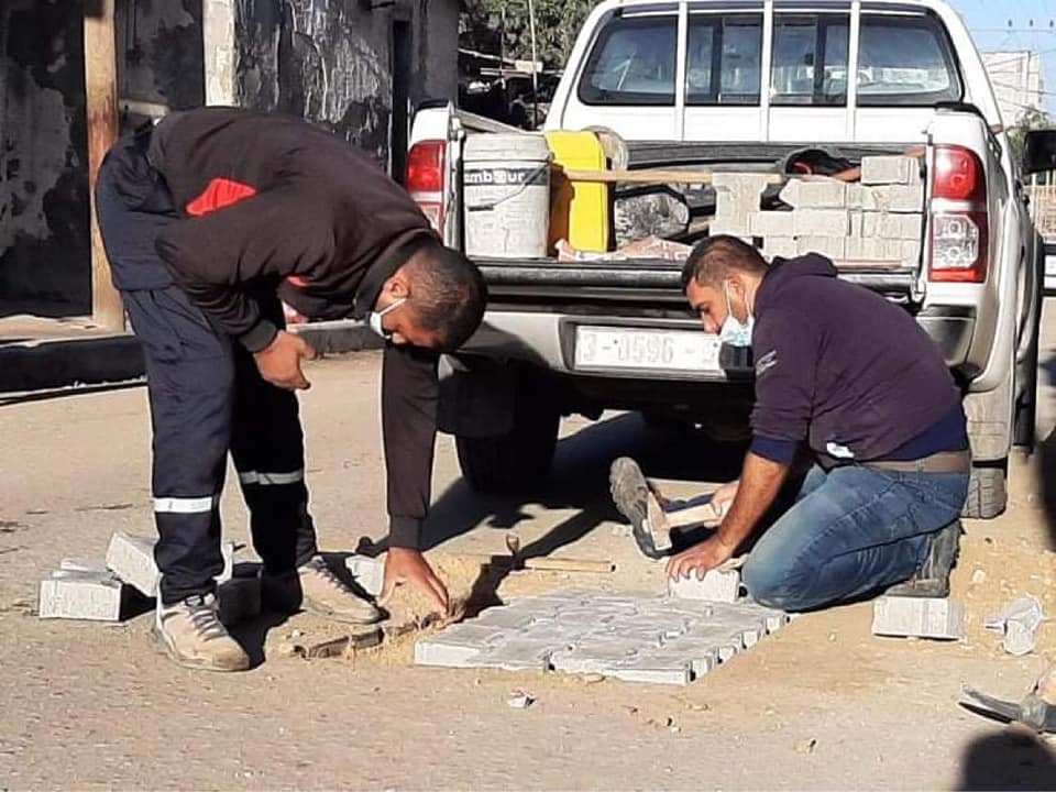 استمرار أعمال الصيانة في مناطق المدينة