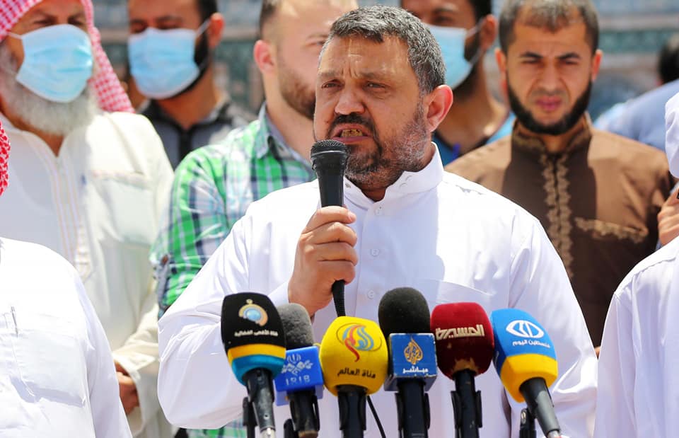 بلدية دير البلح تنظم وقفة تضامنية مع اهلنا بالقدس والشيخ جراح