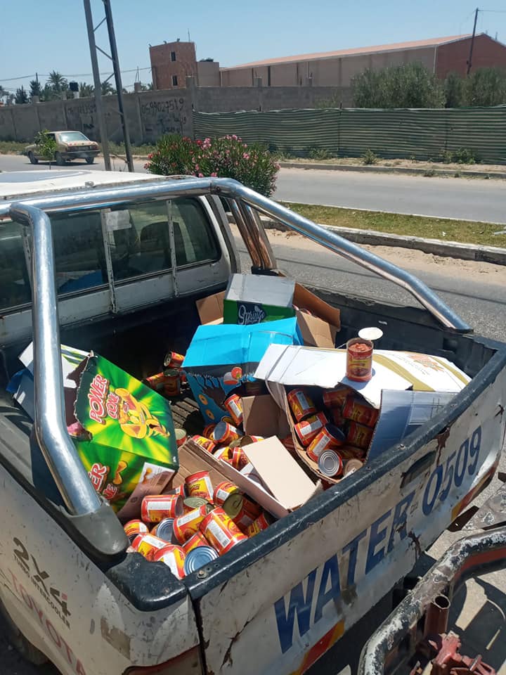 استمرار المتابعة الميدانية للمحلات وإتلاف المنتجات المنتهية الصلاحية