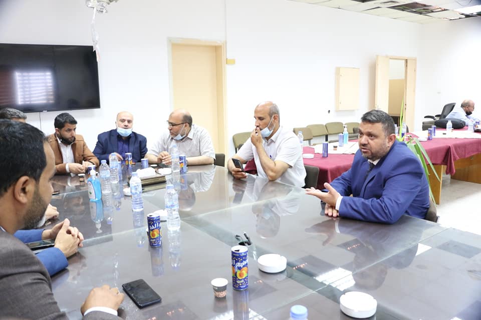 رئيس بلدية دير البلح يؤكد خلال لقاءه برئيس متابعة العمل الحكومي على استمرار تقديم الخدمات الأساسية خلال معركة سيف القدس