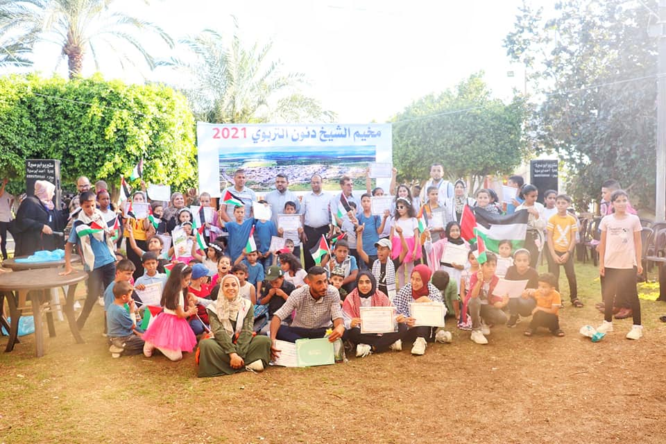 رئيس بلدية دير البلح يشارك في الحفل الختامي لمخيم الشيخ دندون التربوي 2021