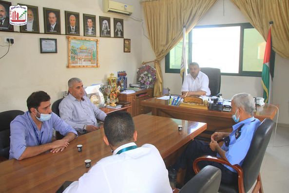 بلدية دير البلح تبحث التعاون المشترك مع الجهاز المركزي للإحصاء لتنفيذ التعداد الزراعي 2021