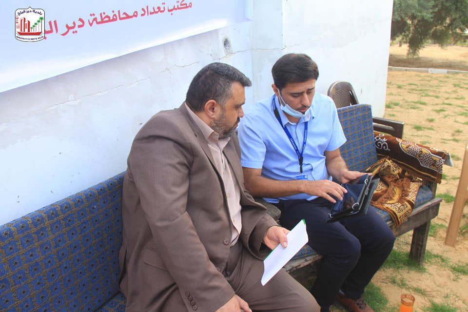 بلدية دير البلح تشارك في إطلاق برنامج التعداد الزراعي 2021