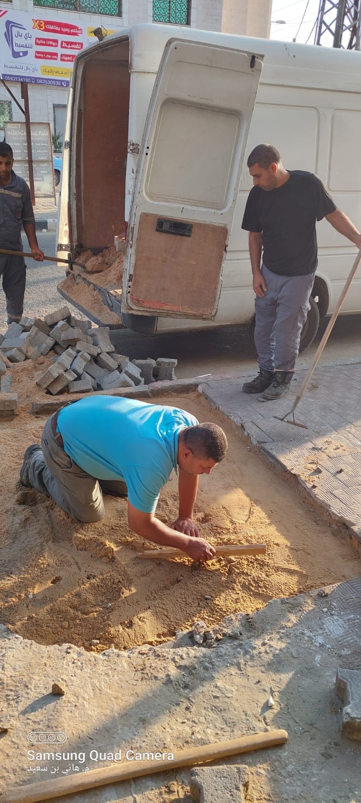 بلدية دير البلح: مستمرين بأعمال الصيانة وفق احتياجات المدينة