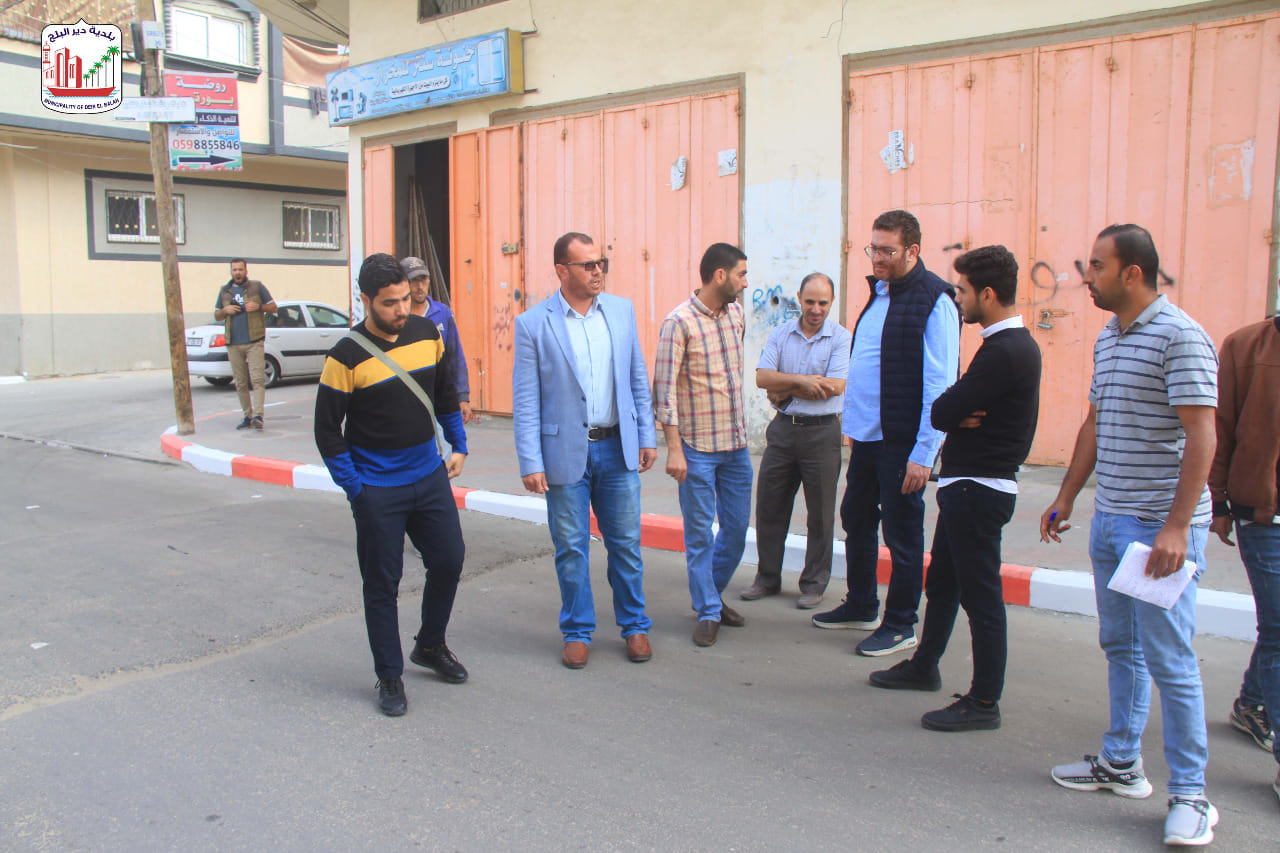 الانتهاء من أعمال مشروع إعادة تأهيل شارع السلام واستلامه بشكل ابتدائي